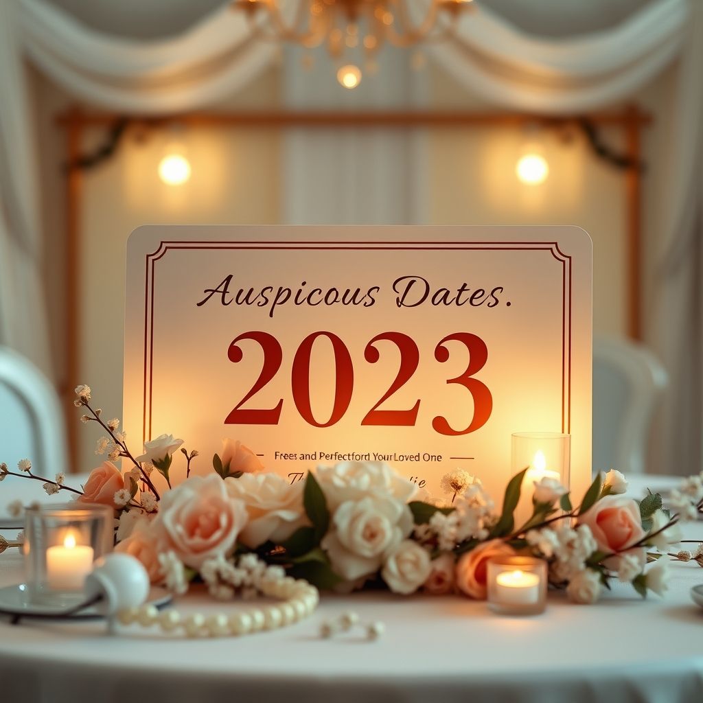 ฤกษ์แต่งงานปี 2566: ฟรีและดีสำหรับคุณและคนรัก